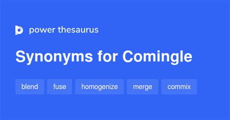 coomingle|commingle synonyms.